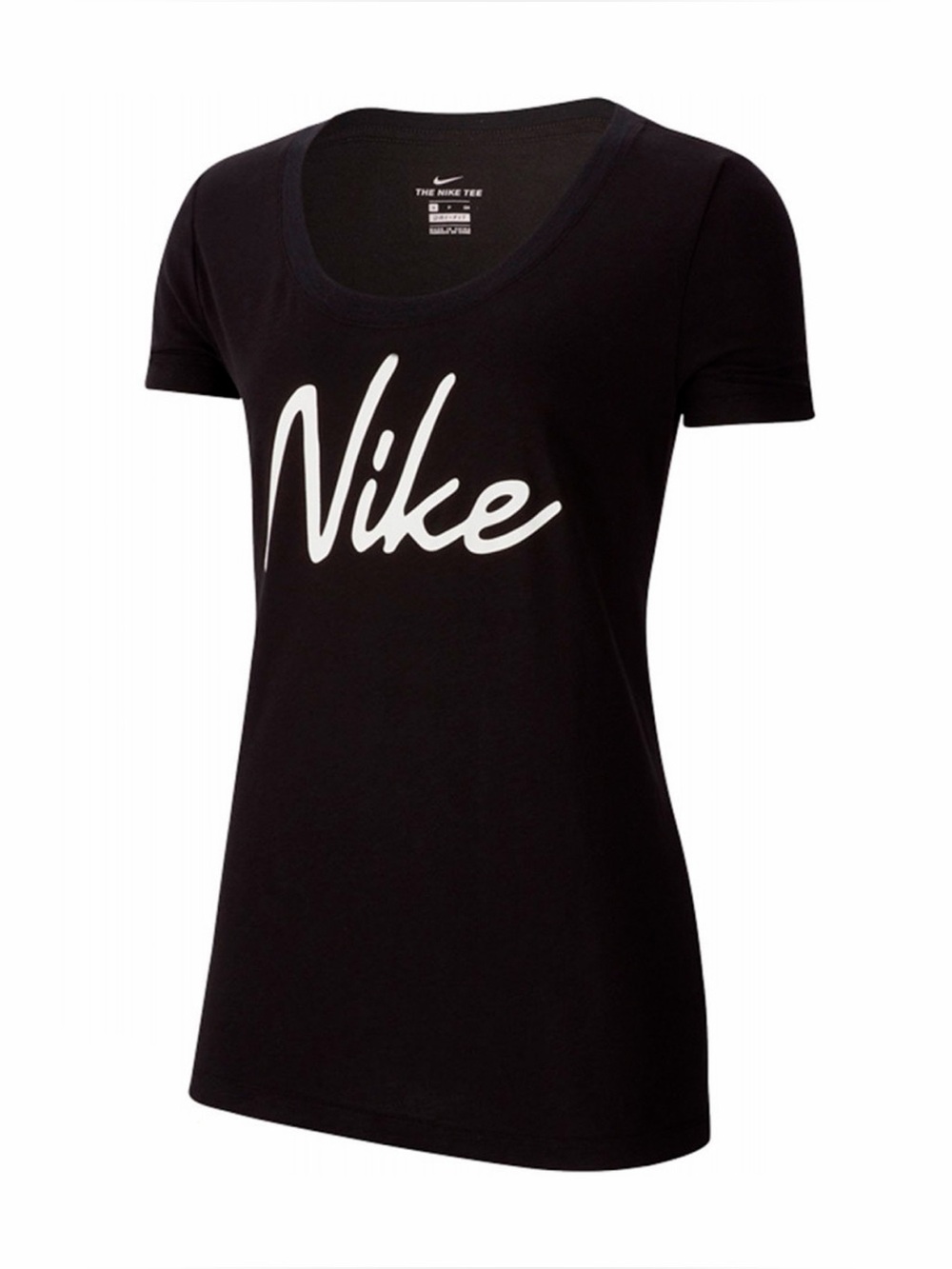 Nike Dri-FIT Logo Training T-Shirt in Black size Medium